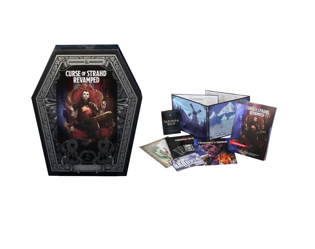 D&D Adventure Curse of Strahd Revamped Box Set