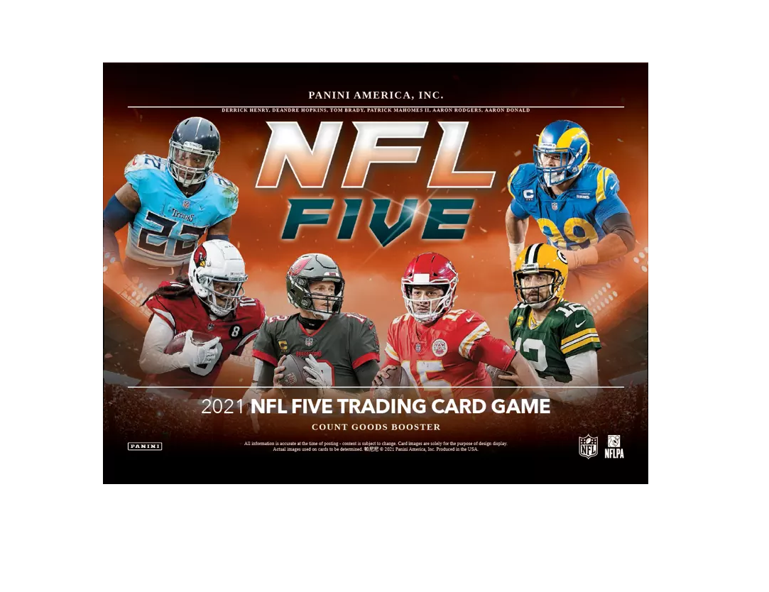 Panini - 2021 Edition NFL Five Trading Card Game - STARTER DECK (57 Cards):   - Toys, Plush, Trading Cards, Action Figures & Games online  retail store shop sale