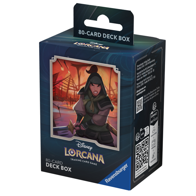 Disney Lorcana TCG *CAPTAIN HOOK* Card Sleeves and Deck Box